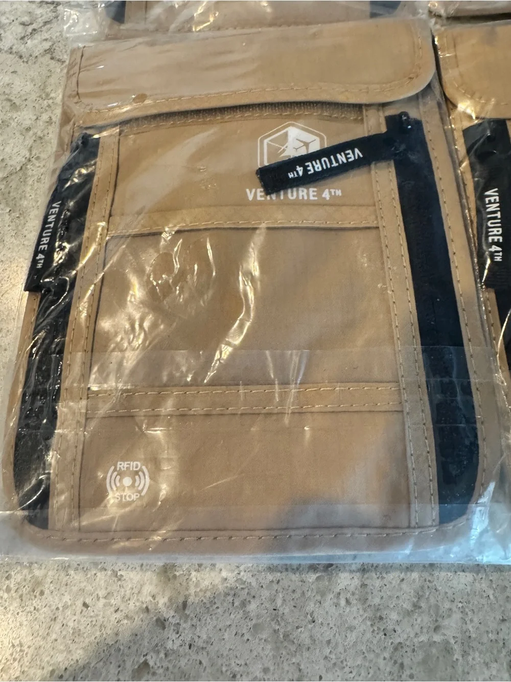 VENTURE 4TH Neck Wallet – pack of 4